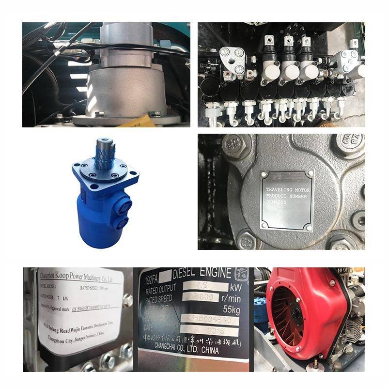 微挖小型绿挖机用挖土果掘园工程化多功能挖机勾机微型挖JFV家沟