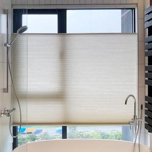 升旗式拉绳蜂阳巢上客帘下开合窗帘隔热隔音帘遮阳升旗仪蜂帘厅台