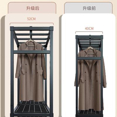 免安简易布衣折柜出租房家用卧室钢加固结实叠装小管DEP型全挂式