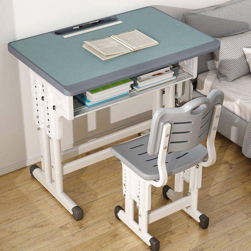 儿童书桌学习装桌套2023新椅款可升降组合一体一整套课桌椅男iyH5