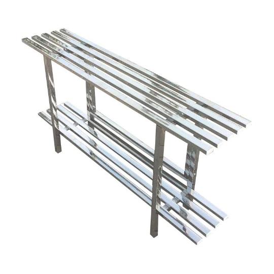 I1锈钢花架饰子室内户外阳台装置物架现代简约BCB花多层落不地式