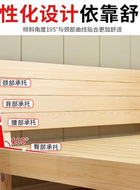 实木床10073604现简约1.5米双人床21.8米经济型出板租房床架1.m单