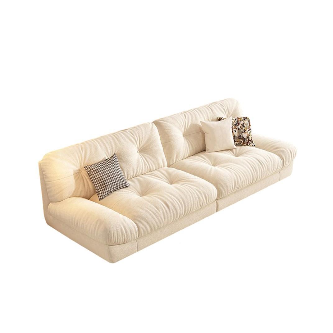 alm7xw6JWh云朵沙发新款现代简约奶T布油风客厅型小户直排双三人