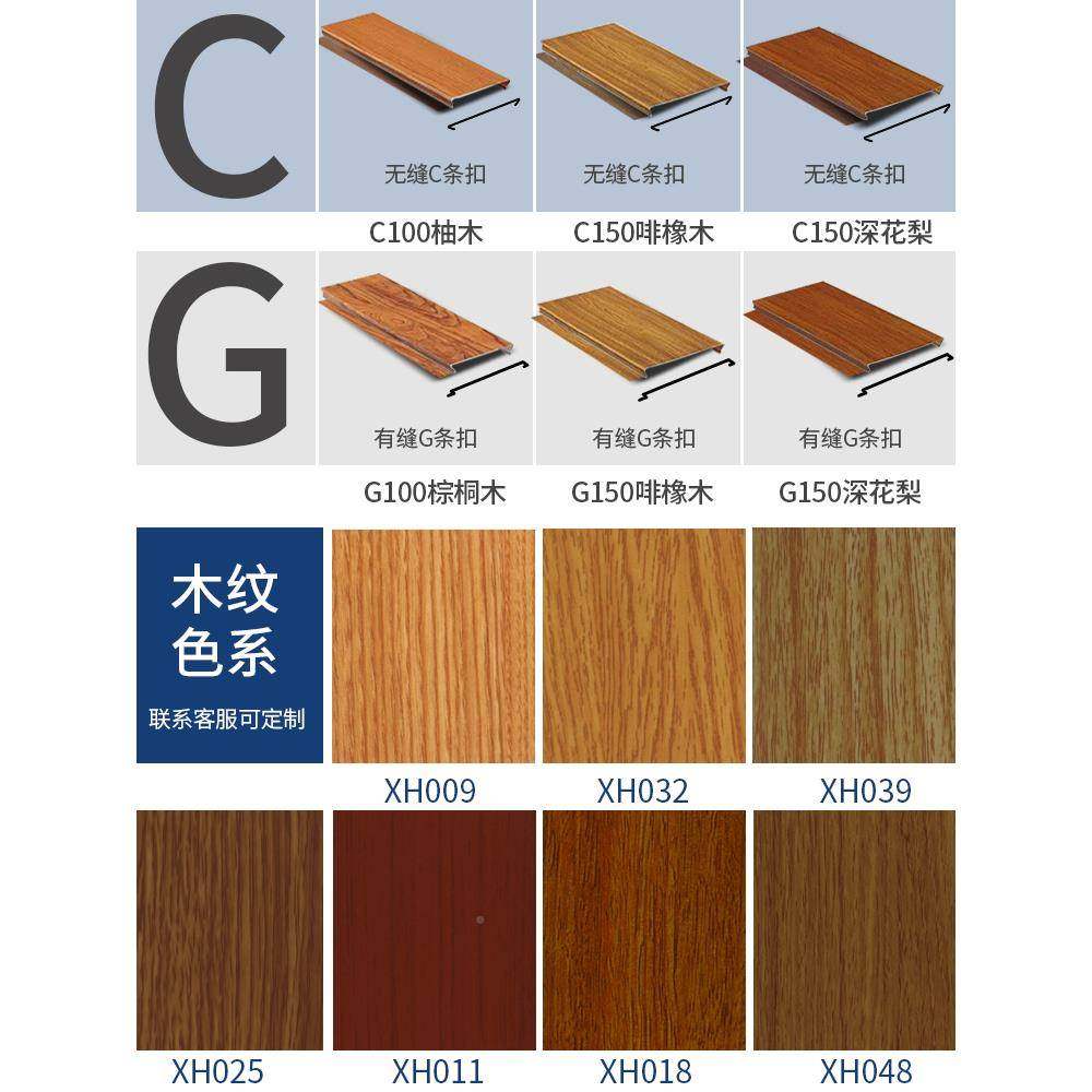 ?木长房条铝扣板自CJW吊顶集成天花板阳台吊顶厨卫生纹间吊顶材料,包装,五金配件包装,淘宝优惠券,粉丝福利购,淘宝优惠卷