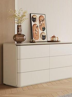 简现卧室实木斗柜客储物柜床尾厅置物柜抽屉收纳斗橱85723代靠约