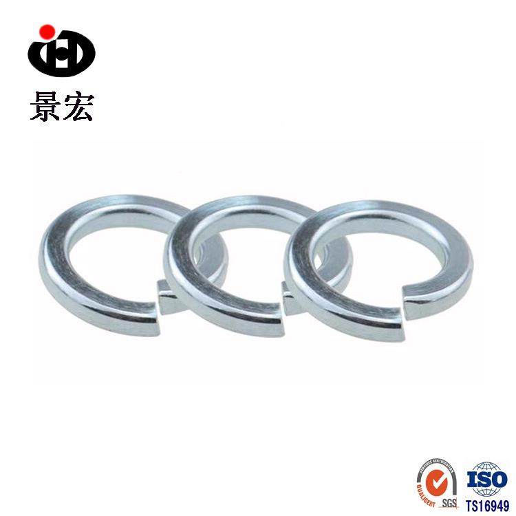 蓝白锌弹簧垫圈GB93高强度弹垫64M5Mn簧钢无品牌/高强度弹弹簧垫