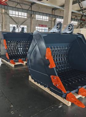迪机悍筛分斗挖掘属RHB挖挖斗三一掘机挖机属具具挖斗