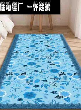 亚逊马式花卉fyr-55-t卧床边厨房地美垫家用室长条防滑地垫玄关易