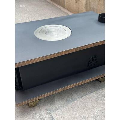 加厚加大气化炉柴32071火家取暖炉灶室内冬季用农炉子节村能钢炉