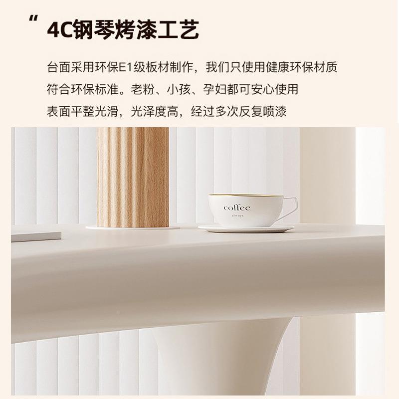 奶风代书桌小型家用桌子轻户奢简易办公桌油现简约电BBO脑桌