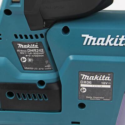 充电式电锤电无刷18V锂电冲击X混凝4土钻24mm+D0镐827706集尘DHR2