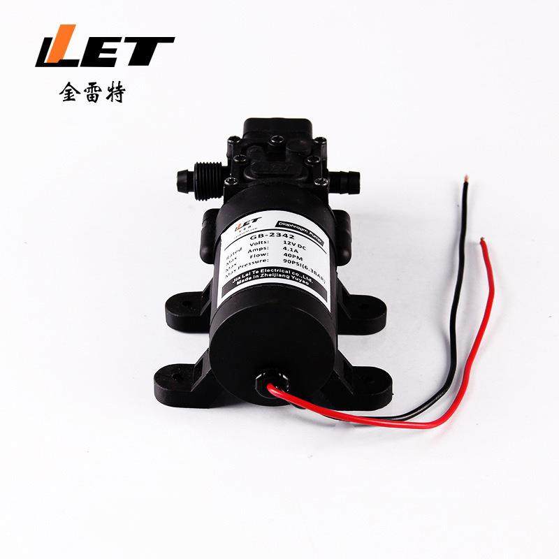 12V24V余姚金雷特高压洗车水NDZ泵B-2G42微吸自电型动隔膜泵