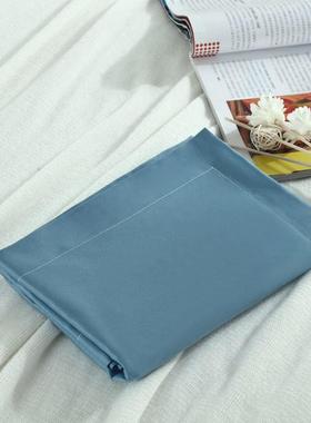 双人长枕头套冰丝米VFA轻奢枕套纯色水洗1.5加长款长+枕芯情侣枕