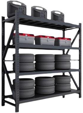 仓290物储铁货架多层仓库重型工架子轻型仓库置物储架快递厂中型