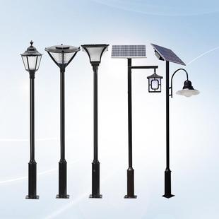 户外3米3.米4米灯小区路杆44585高灯公园景观灯防水L5ED杆路灯庭