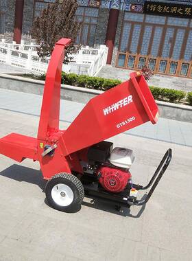 货多现能树枝粉碎机碎机柴油木功材移动式KOW枝果园枝条碎枝机