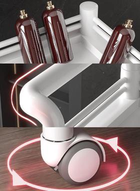 新款仪小推车移动手推置物架49616器家用车工具车可旋转推超派工