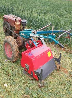 12马力手打田机扶水旱地46205两用翻机田山地地开荒除草手扶拖拉