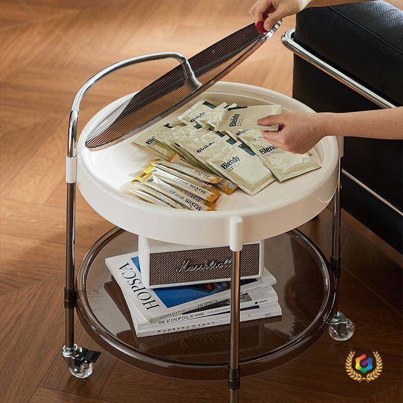 收纳置物HAJ架客厅可动推车移双层茶几桌子轻奢静音水晶轮小?移动,包装,五金配件包装,淘宝优惠券,粉丝福利购,淘宝优惠卷