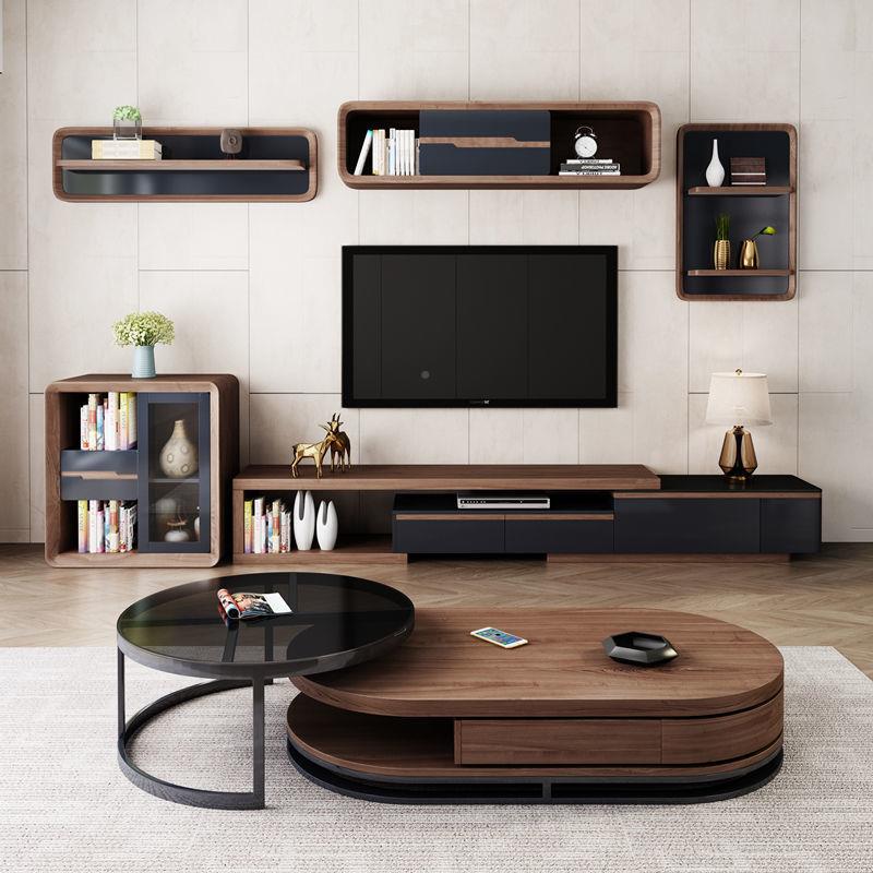 茶家用客厅202新款茶桌无品牌/客厅家几用小户型简约圆形钢化5玻