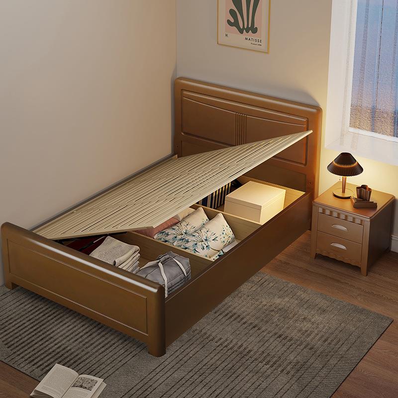 人床1米儿童床1.2储米老人床1.35米物床1.5无品牌/米次卧床单0.9