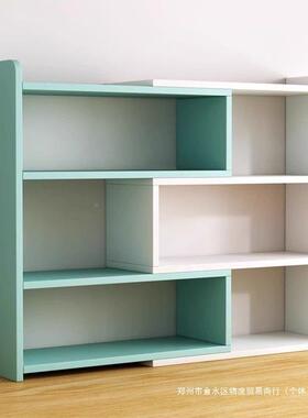 床边书架落置23863物家用卧角地室靠墙收纳架客厅转小柜子书架柜