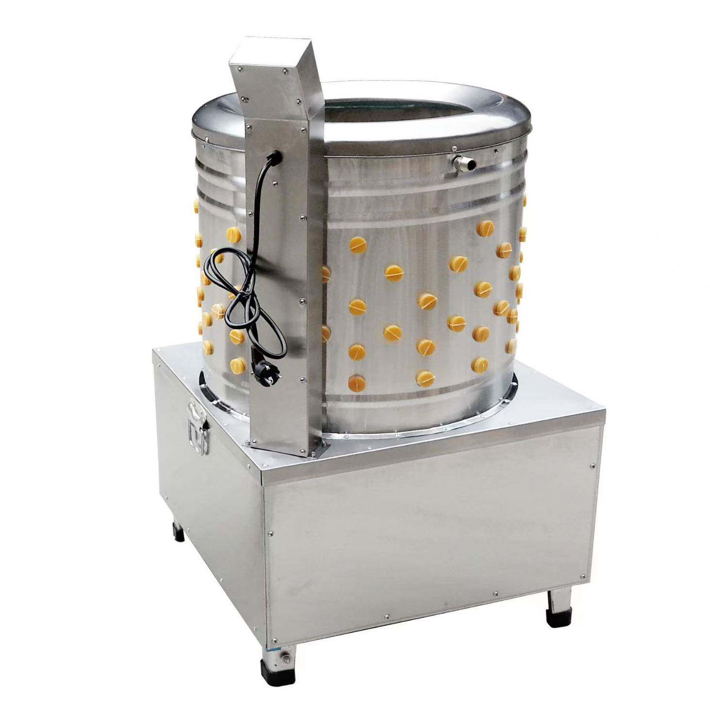 商用家禽脱毛机电立式动去拔毛带水小型鸡毛MYN鸭鹅家禽进脱毛机