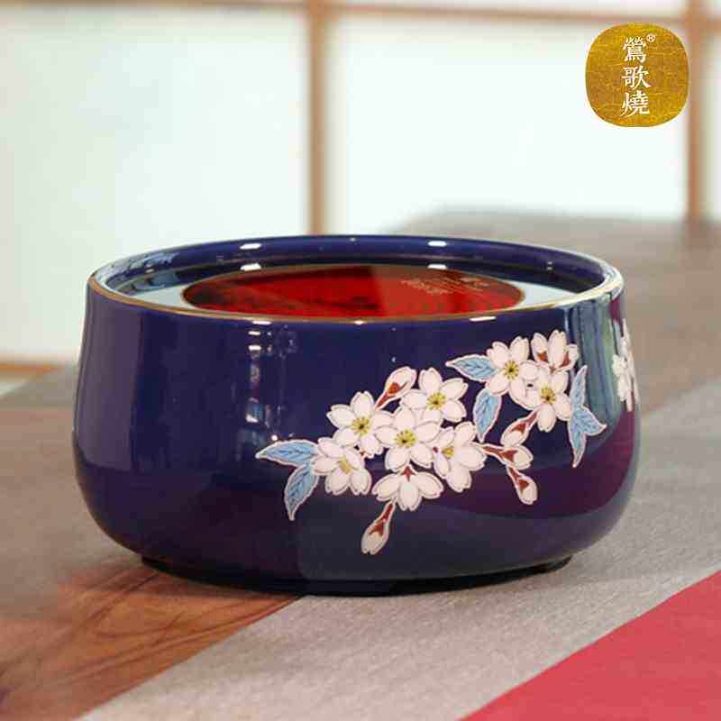 莺歌烧 电陶炉静音九谷茶炉家用台式小型迷你烧水煮茶器日式电炉