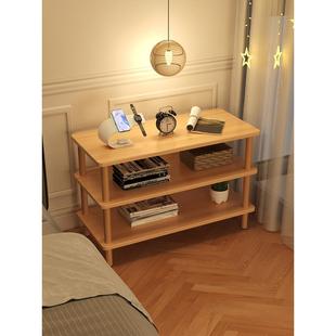 床柜物置架简现MDB代家用卧室小型出头租屋收纳储物柜极窄约床边