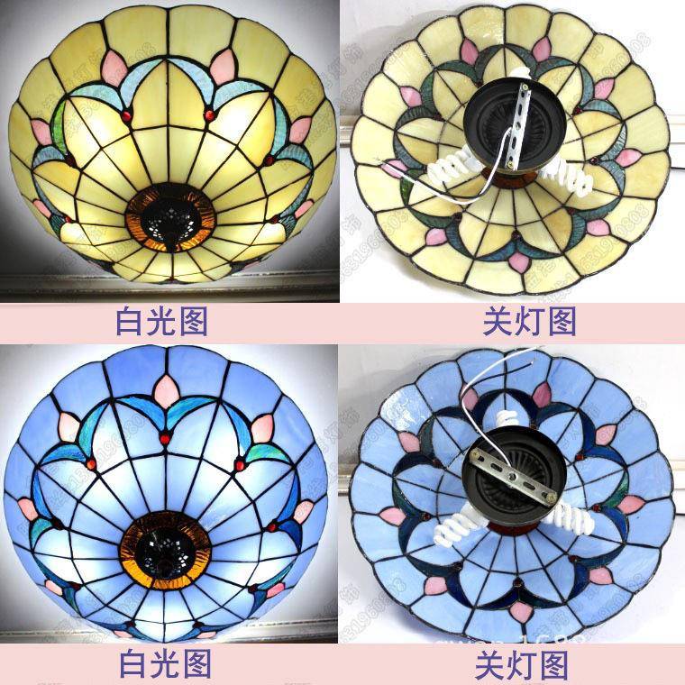 欧式吸顶灯餐厅灯简约卧室过道玄关卧室LED地中海灯具灯饰