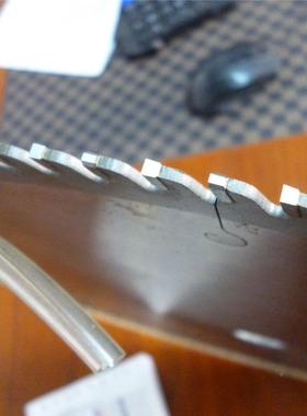 平梯质11418齿硬合金切铜碳维切铝锯片切管机圆锯钎片深圳厂家销