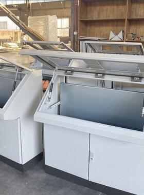 斜IIX作面控制柜仿威图操plc触摸屏配式电柜工控柜台琴操作台控制