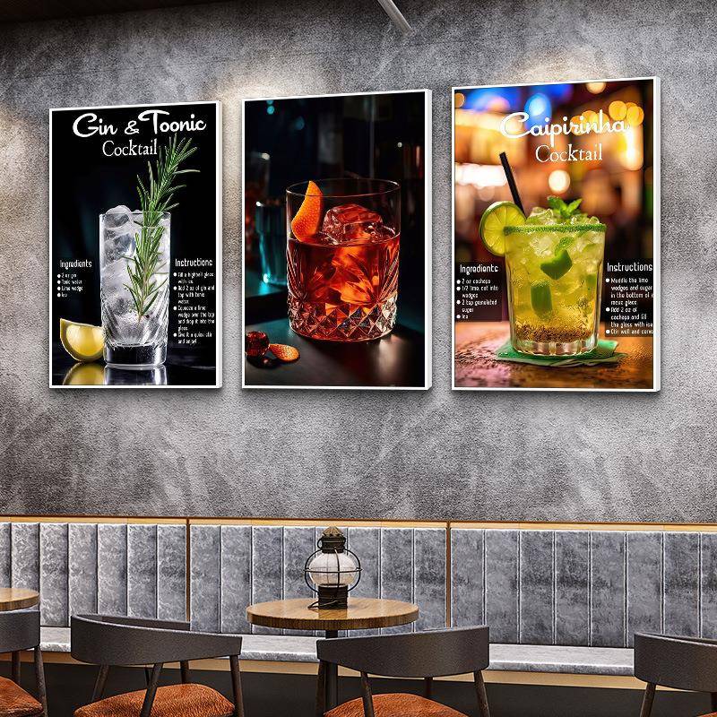 音乐酒馆清业鸡画尾工酒包AQY厢酒餐风吧装饰餐厅吧壁画吧KTV挂画