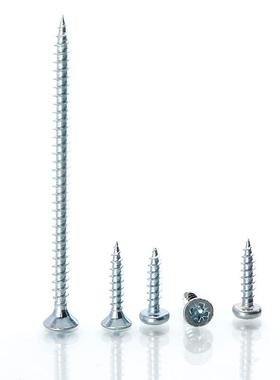 厂家直供纤维板RVW钉强高度沉头十字自螺丝攻黄色快丝加硬彩锌镀