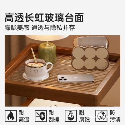 简床约创16131意家用实出木头柜替代品卧室房用小型多功租能侧边收纳柜