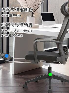 办公椅老板18747椅电脑椅舒适电沙竞椅办公室椅商务椅发椅子书房