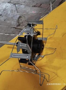 纺机配件高倒速槽筒车络机毛倒机摆纱筒架纱框架可调91034大小量