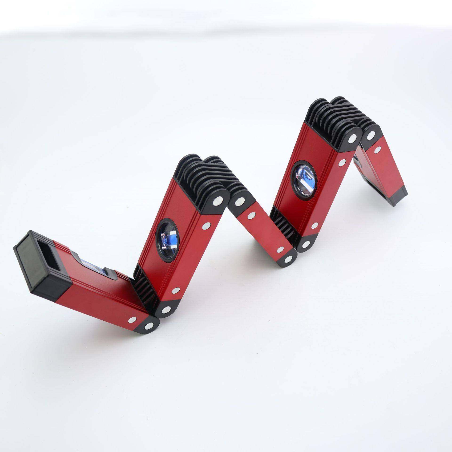 折叠水平高尺角度测量靠尺装强磁找平尺66219修耐摔便携式衡精度