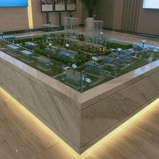 楼盘沙盘模型制作地产建筑沙盘模型小区绿化设施房地产楼盘模型