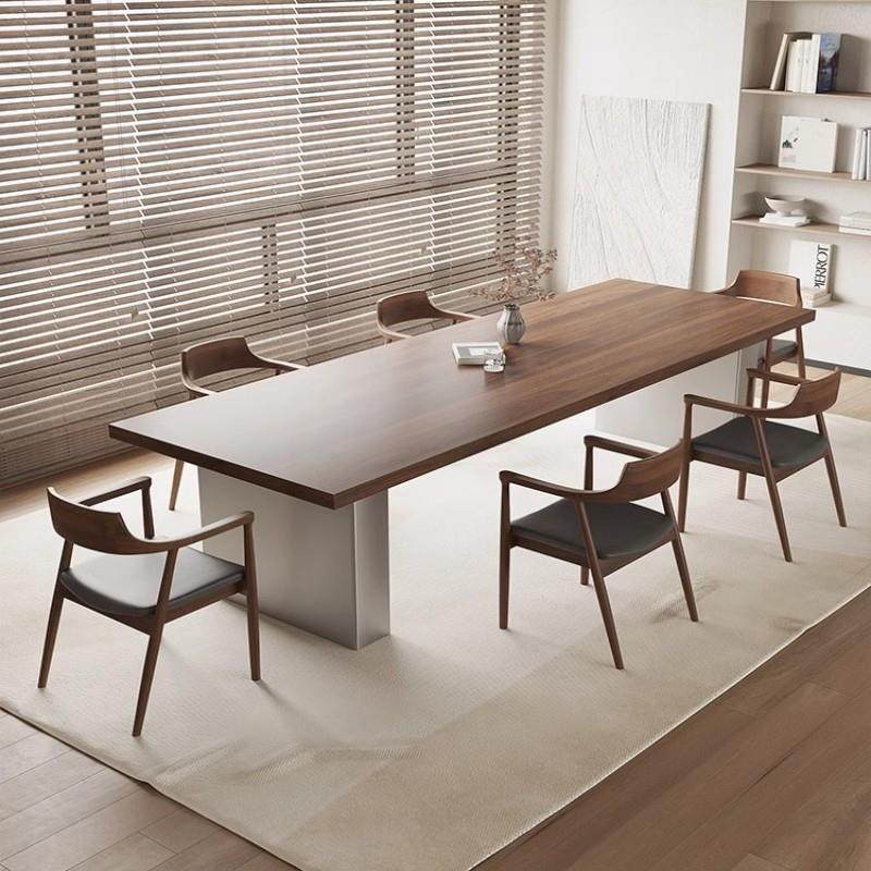 美式实木会议桌简约现代办公电脑桌公司职员洽谈大板办公桌椅组合,鲜花速递/花卉仿真/绿植园艺,割草机/草坪机,淘宝优惠券,粉丝福利购,淘宝优惠卷