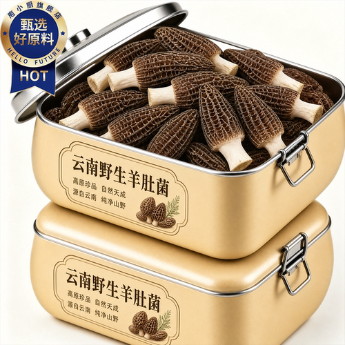 正宗云南羊肚菌干货正品官方旗舰店500g野生一级新鲜有机热销榜
