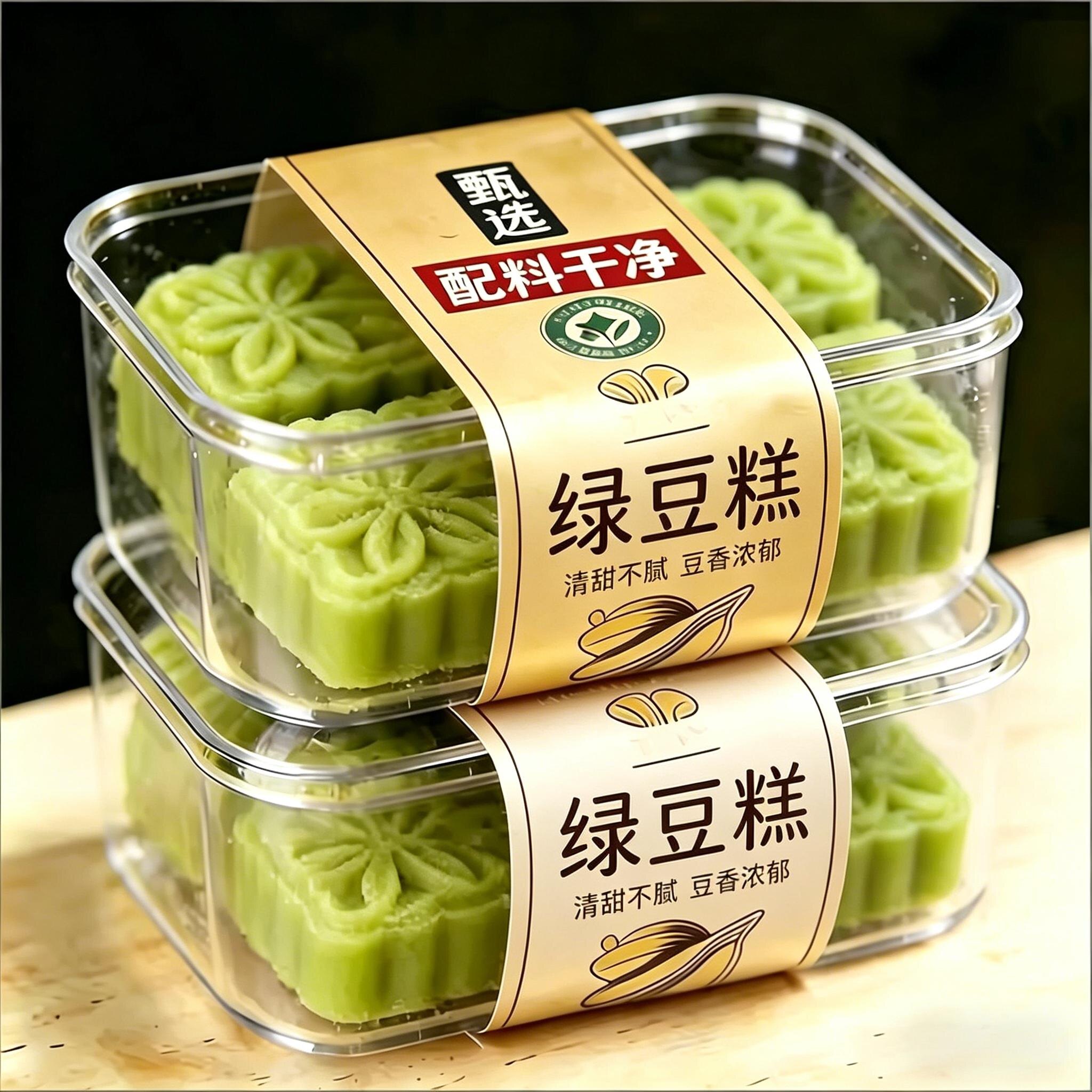 农科院绿豆糕老式正宗独立小包装官方旗舰店无糖传统无添加板栗饼
