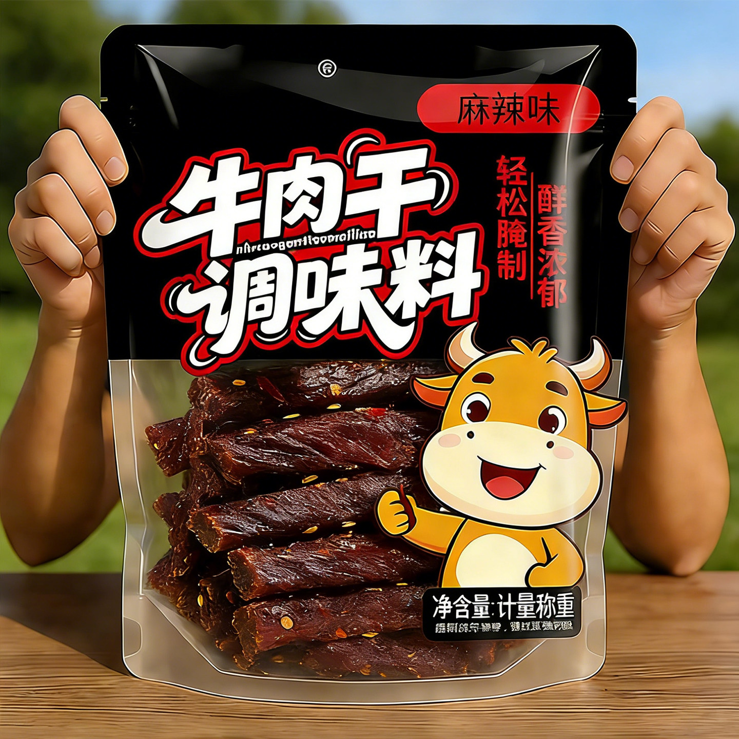 牛肉干腌制料专用调料好吃年货自制香辣五香麻辣风干肉猪肉干腌料