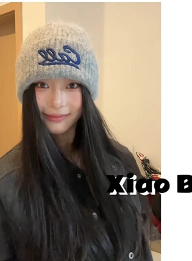 Caee针织帽大头围休闲冬季秋冬帽子女针织帽时尚保暖百搭加厚原创