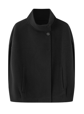 arioseo品艾诺丝官方旗舰店2025冬季新款立领双面呢马甲AR154003