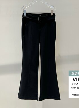 显瘦垂感微喇长裤休闲裤女