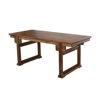 新中式榆木玄关桌玄关台长条供桌靠墙边几桌实木白茬白坯原木家具