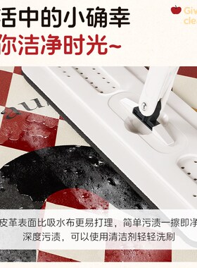 御尚居蛇年新款红色厨房地垫吸水吸油防滑硅藻泥脚垫浴室门口地毯