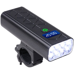 自行车前灯高超亮3000流明单车灯组 内置5200mAh电池 Type-C接口
