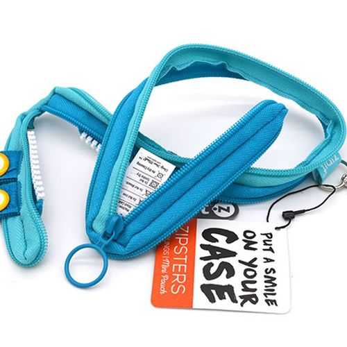 新ZIPIT大眼仔怪兽零钱袋拉链包钥匙收纳小挂包创意礼物S